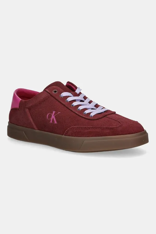 Calvin Klein Usnjene superge Calvin Klein LOW PRO CUPS LACE UP