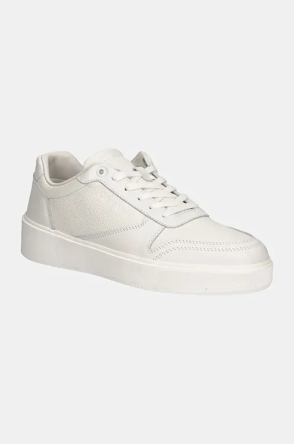 Calvin Klein Usnjene superge Calvin Klein LOW TOP LACE UP BSKT LTH