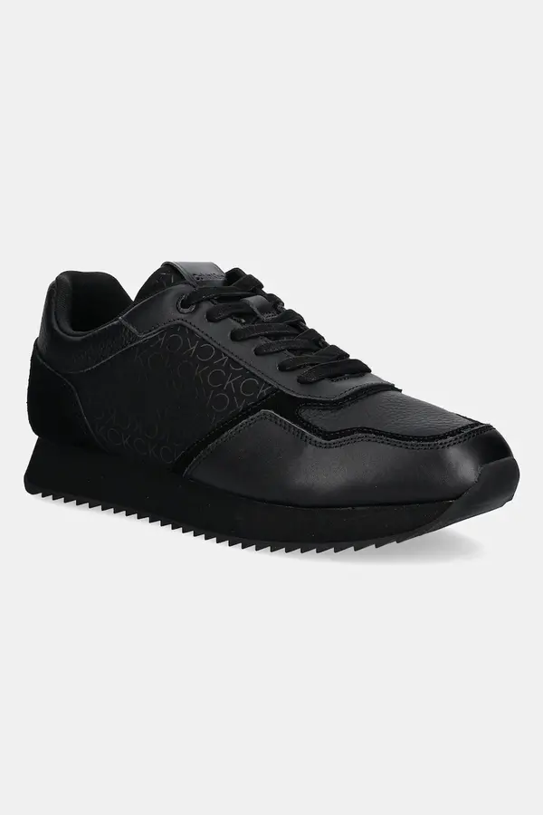 Calvin Klein Usnjene superge Calvin Klein LOW TOP LACE UP MONO