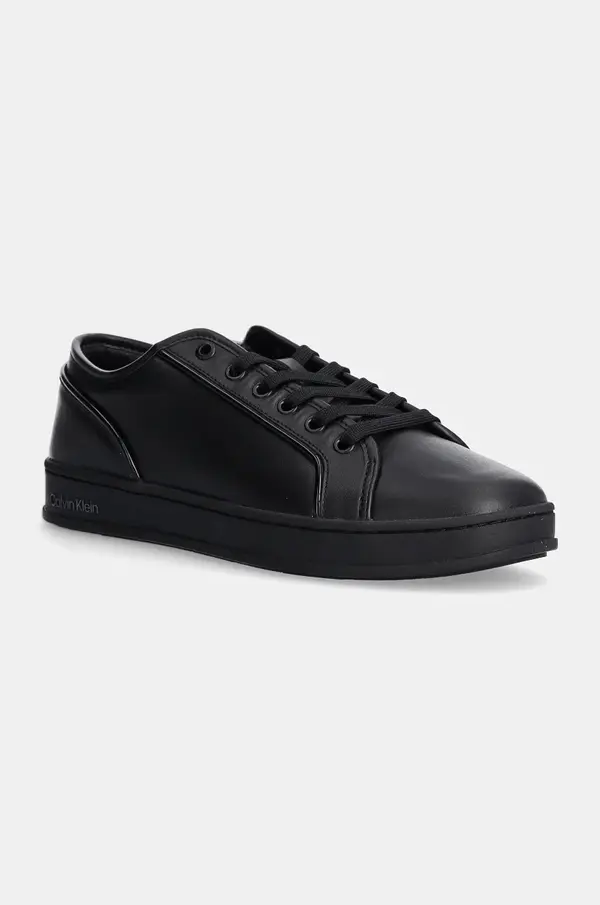 Calvin Klein Usnjene superge Calvin Klein LOW TOP LACE UP PIPING