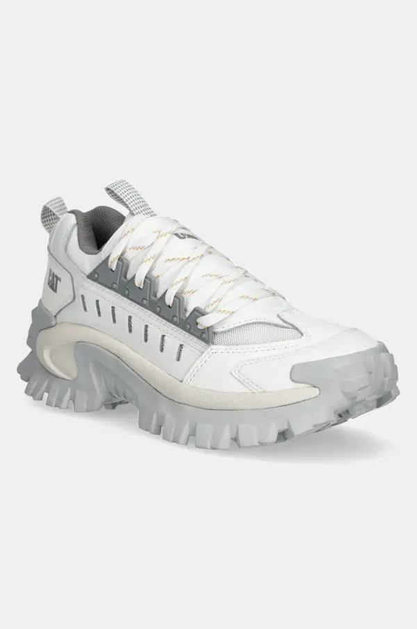 Caterpillar Usnjene superge Caterpillar INTRUDER MET moške, bela barva, P726243