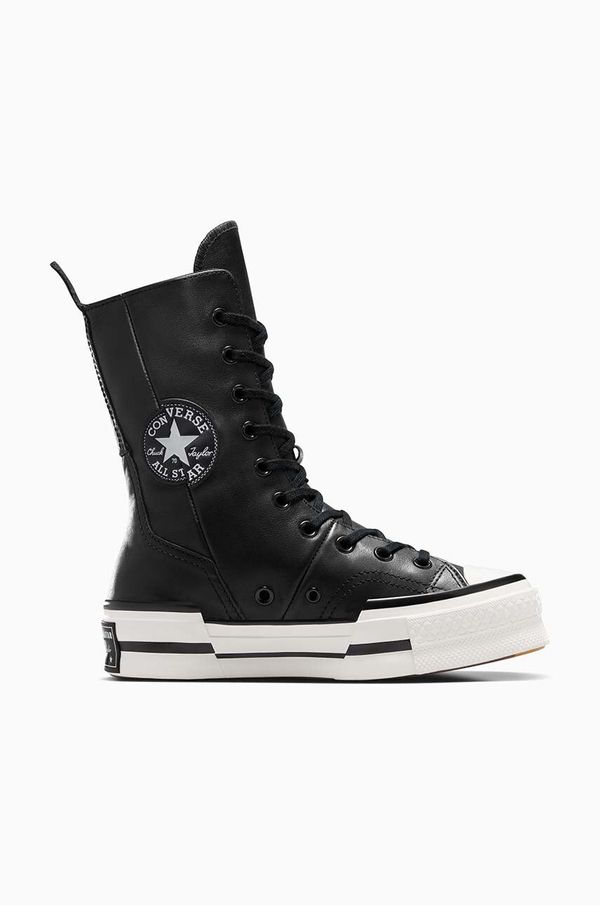 Converse Usnjene superge Converse Chuck 70 Plus Xhi črna barva, A08340C