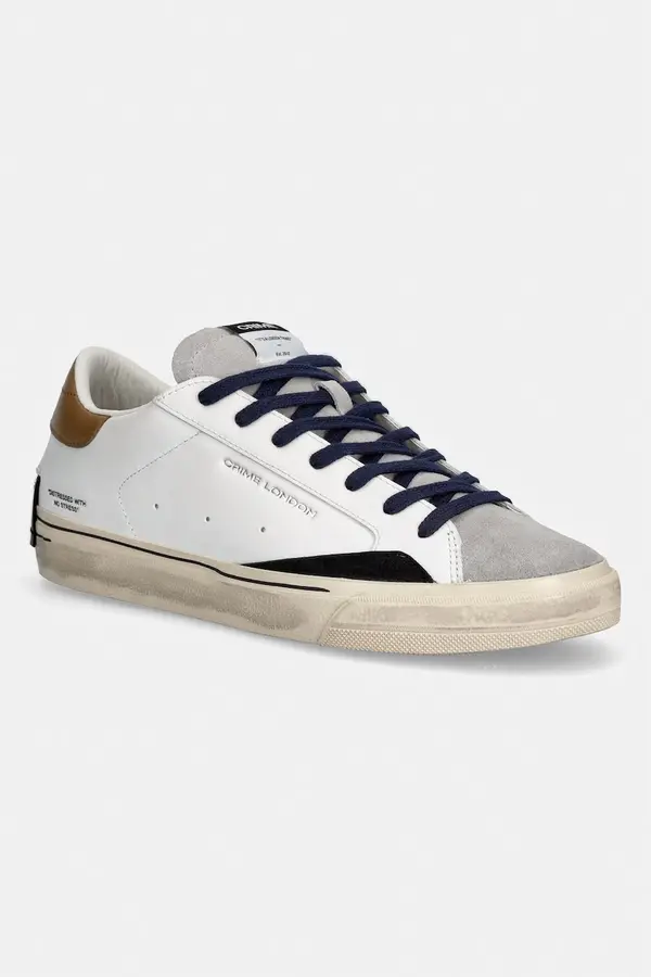 Crime London Usnjene superge Crime London DISTRESSED 2.0