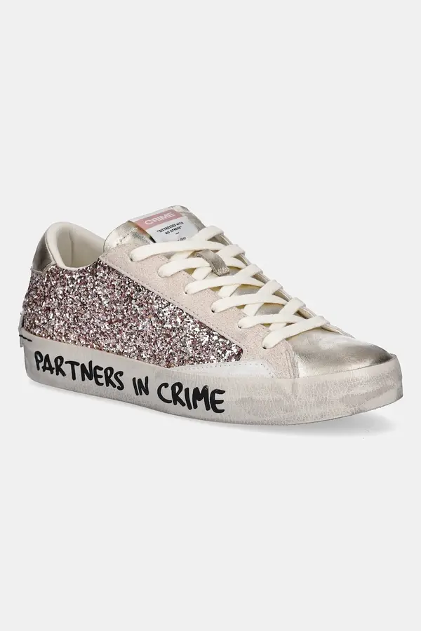 Crime London Usnjene superge Crime London DISTRESSED