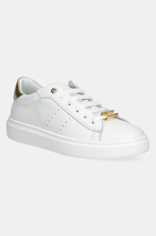 Elisabetta Franchi Usnjene superge Elisabetta Franchi črna barva, F4A9-E0034