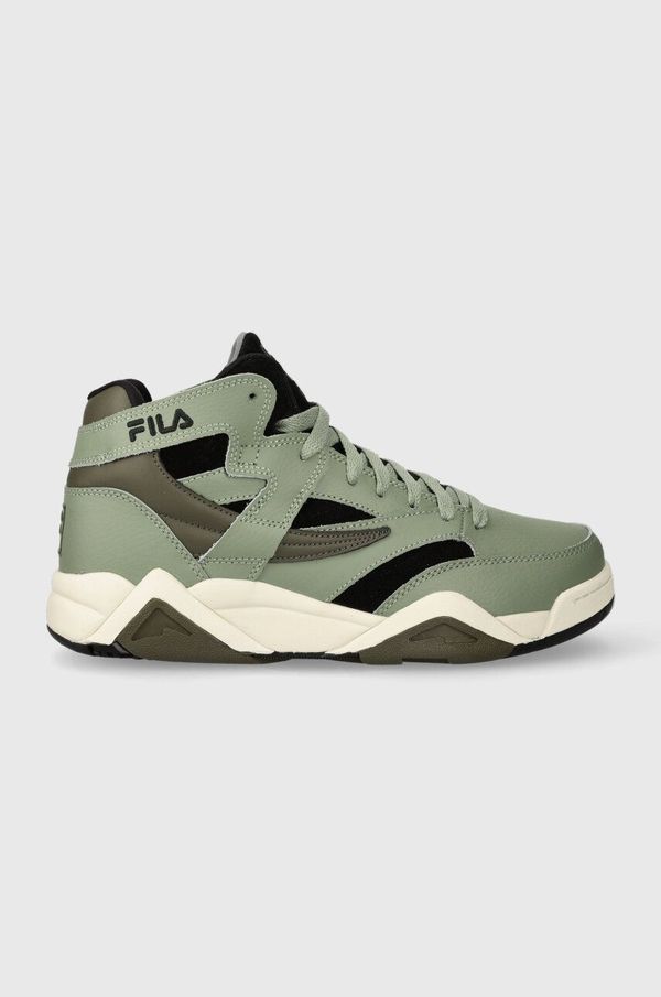 Fila Usnjene superge Fila M-SQUAD zelena barva