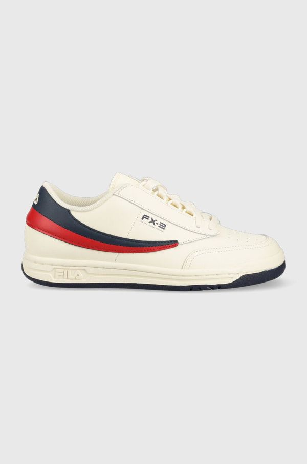 Fila Usnjene superge Fila ORIGINAL TENNIS bež barva