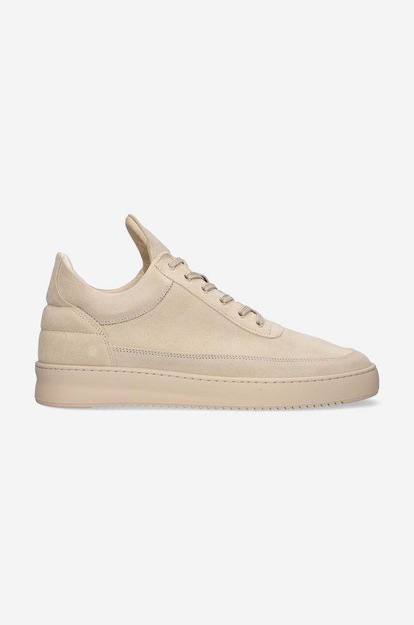 Filling Pieces Usnjene superge Filling Pieces bež barva, 10122791990