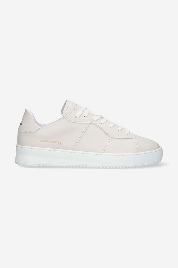 Filling Pieces Usnjene superge Filling Pieces bež barva, 89128841890