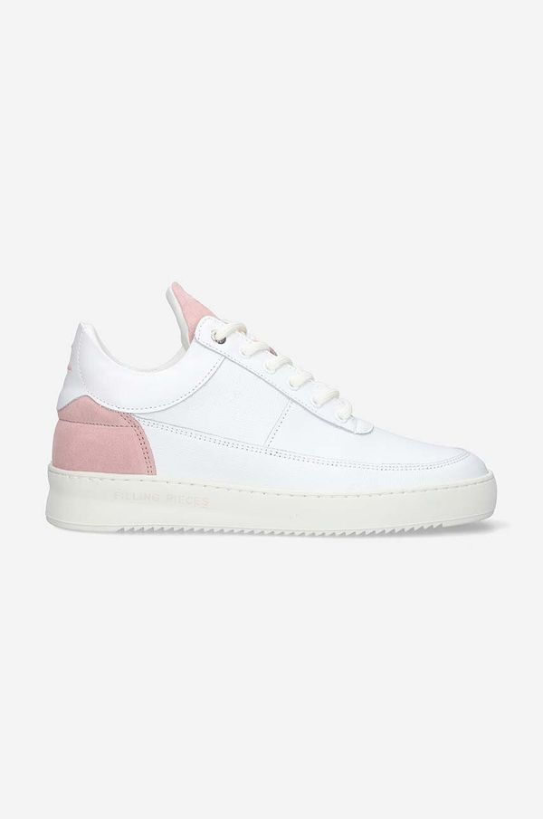 Filling Pieces Usnjene superge Filling Pieces Low Eva Itaca bela barva