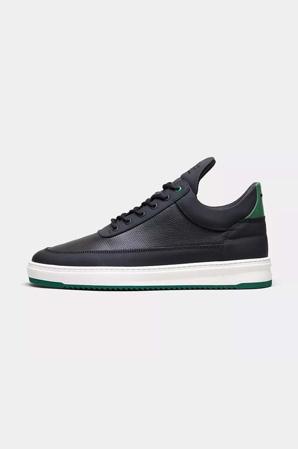 Filling Pieces Usnjene superge Filling Pieces Low Top Tech Crumbs črna barva, 10155001926