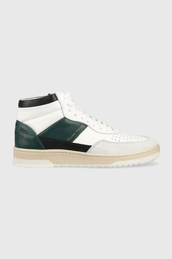 Filling Pieces Usnjene superge Filling Pieces Mid Ace Spin zelena barva, 55333491926