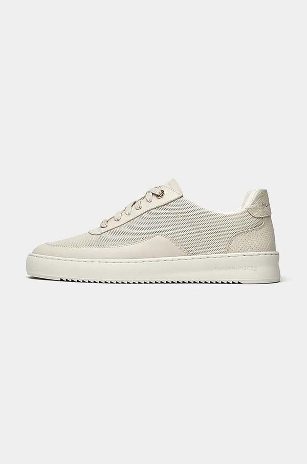 Filling Pieces Usnjene superge Filling Pieces Mondo Aten bež barva, 46726591890