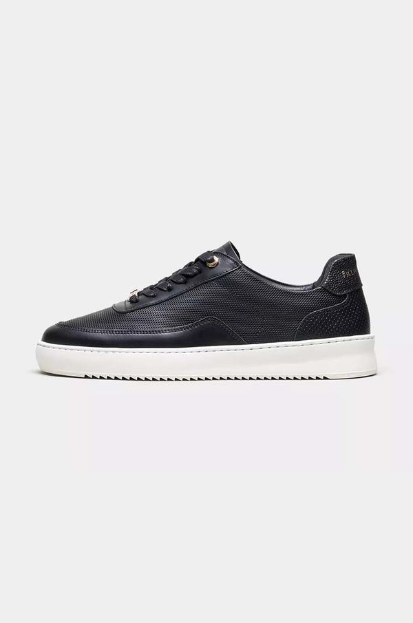 Filling Pieces Usnjene superge Filling Pieces Mondo Aten črna barva, 46726591861