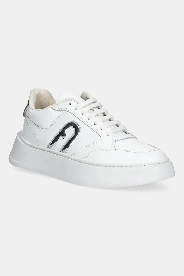 Furla Usnjene superge Furla Lace-Up Sneaker