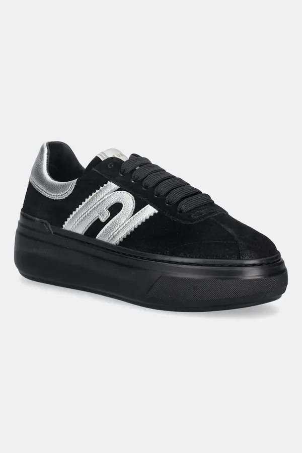 Furla Usnjene superge Furla Nuage Lace-Up Sneaker