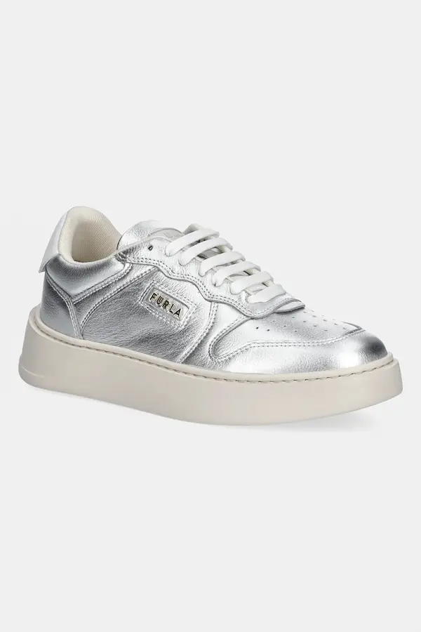 Furla Usnjene superge Furla Sport Lace-Up Sneaker