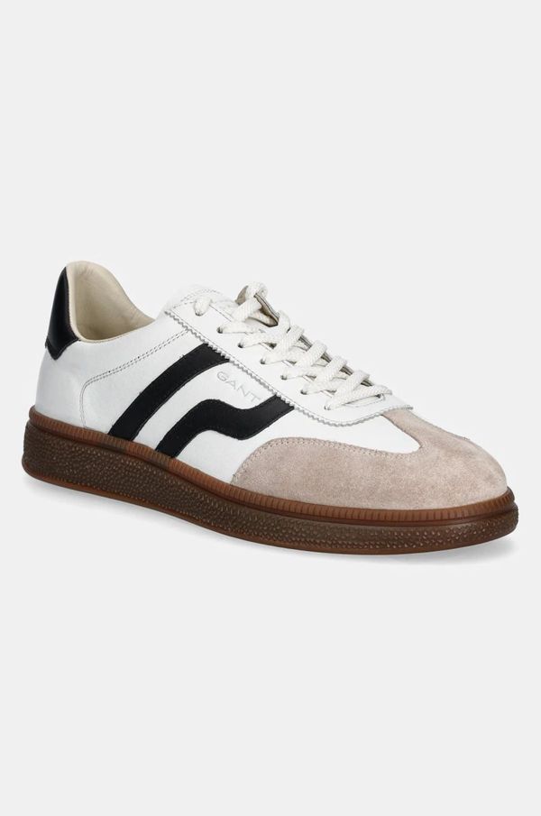 Gant Usnjene superge Gant Cuzmo bela barva, 30633860.G020