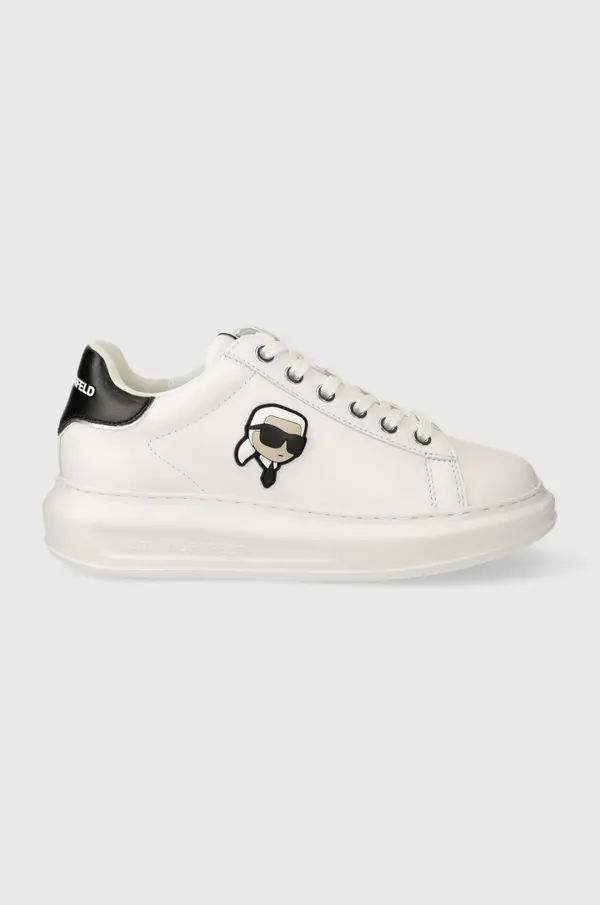 Karl Lagerfeld Usnjene superge Karl Lagerfeld KAPRI