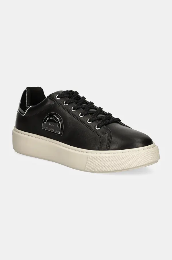 Karl Lagerfeld Usnjene superge Karl Lagerfeld MAXI KUP