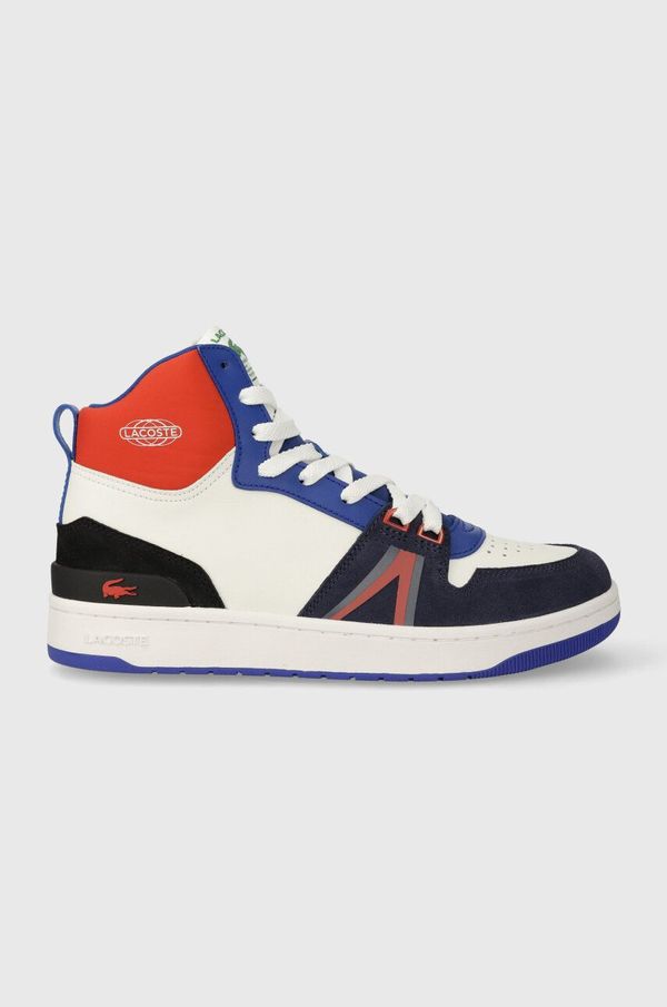 Lacoste Usnjene superge Lacoste L001 Leather Colorblock High-Top 45SMA0027