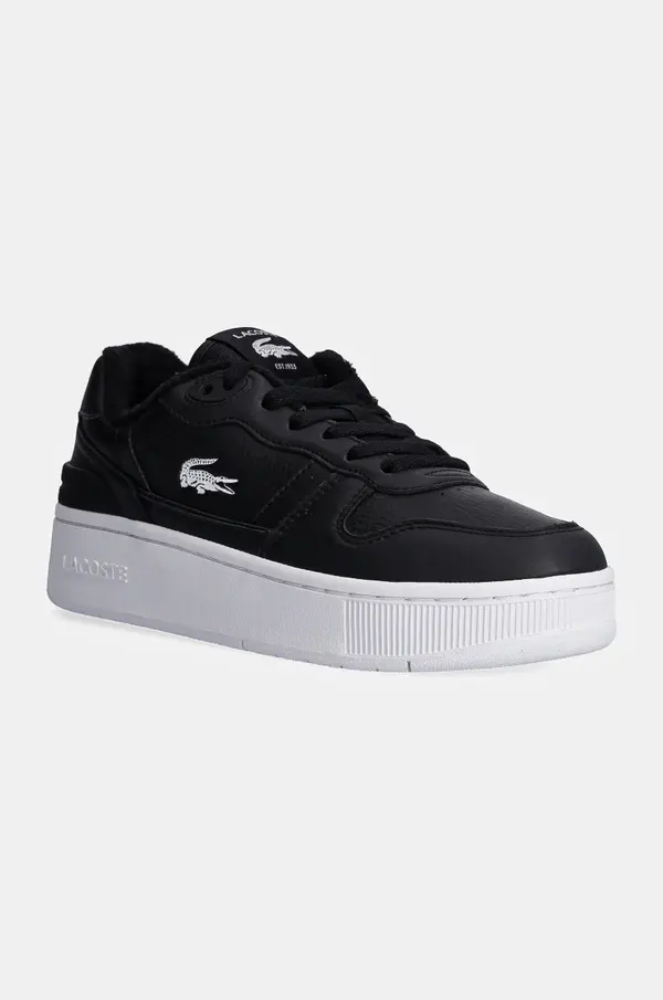 Lacoste Usnjene superge Lacoste T-Clip Platform