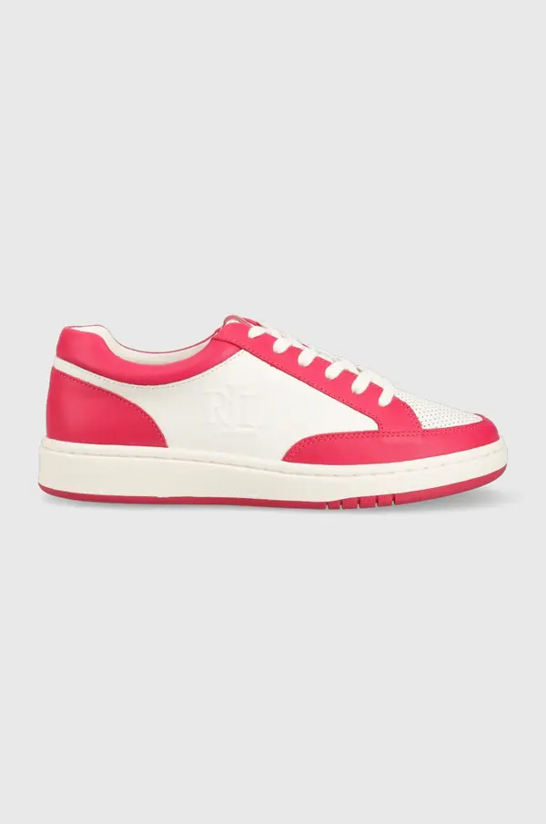 Lauren Ralph Lauren Usnjene superge Lauren Ralph Lauren HAILEY II