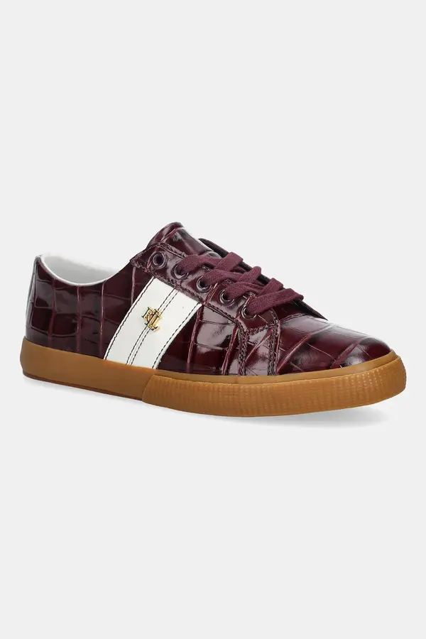Lauren Ralph Lauren Usnjene superge Lauren Ralph Lauren Janson II