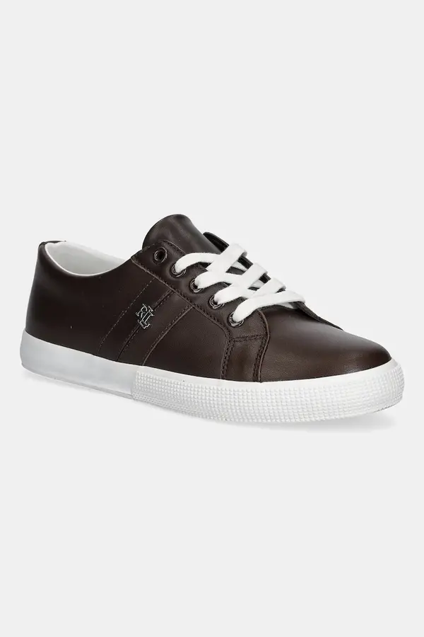 Lauren Ralph Lauren Usnjene superge Lauren Ralph Lauren Janson II