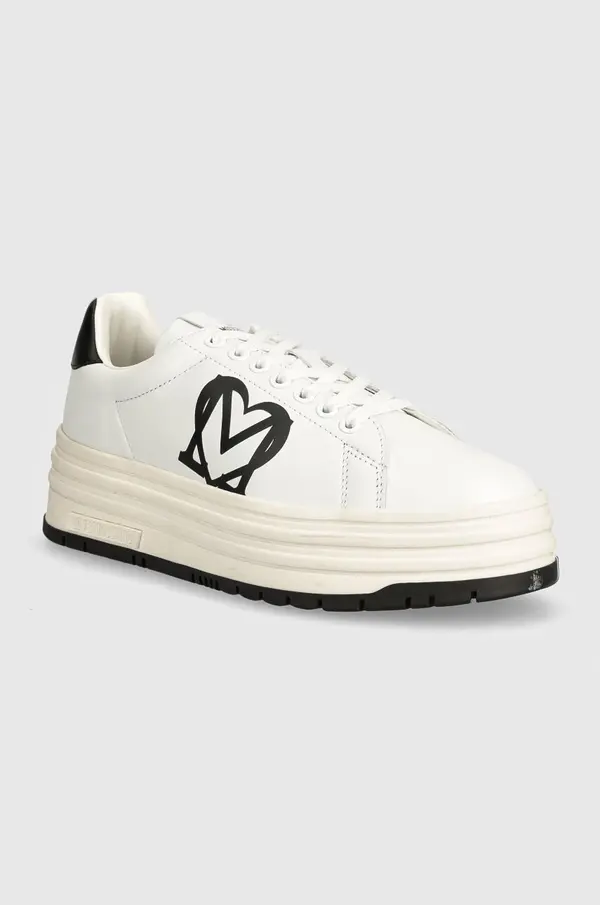 Love Moschino Usnjene superge Love Moschino