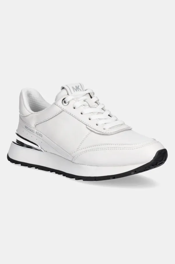 MICHAEL Michael Kors Usnjene superge MICHAEL Michael Kors Nova bela barva, 43T4NVFS1L.085