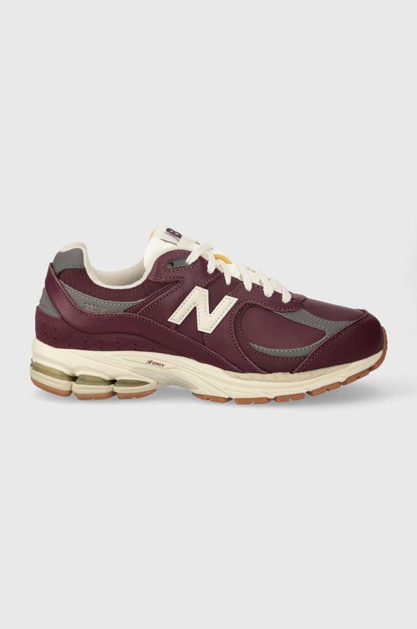 New Balance Usnjene superge New Balance 2002 bordo barva