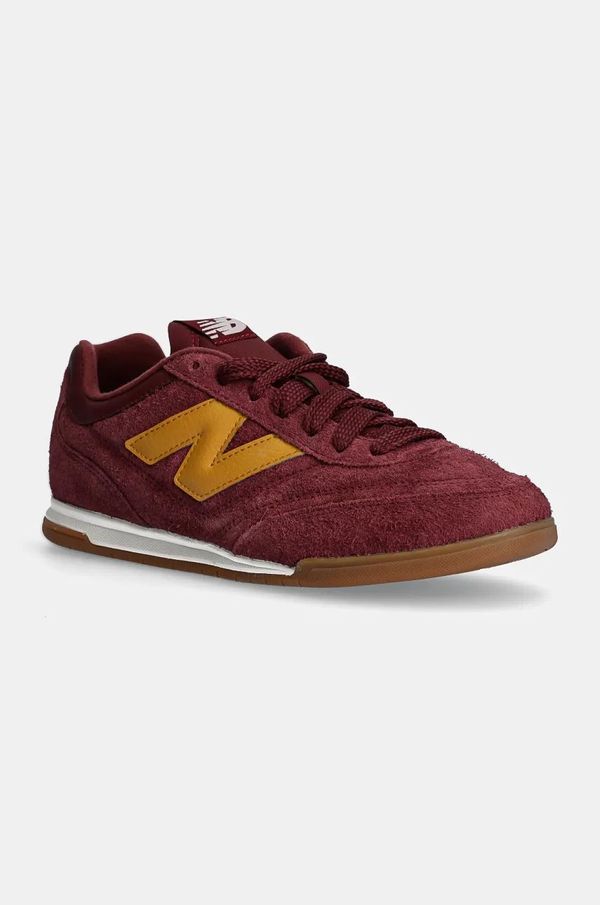 New Balance Usnjene superge New Balance RC42 bordo barva, URC42HF