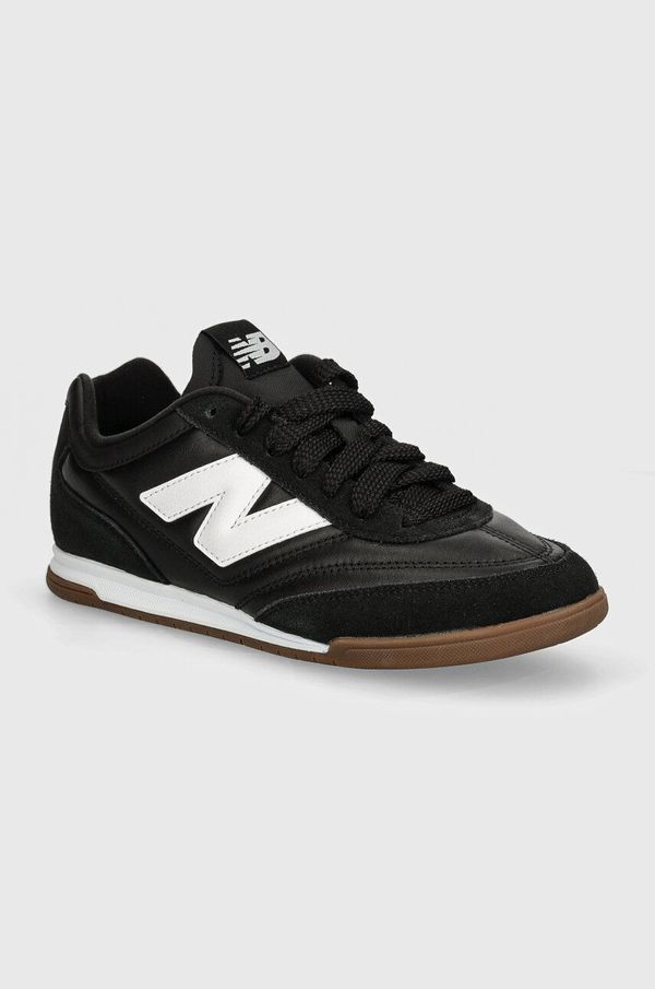 New Balance Usnjene superge New Balance RC42 črna barva, URC42LB