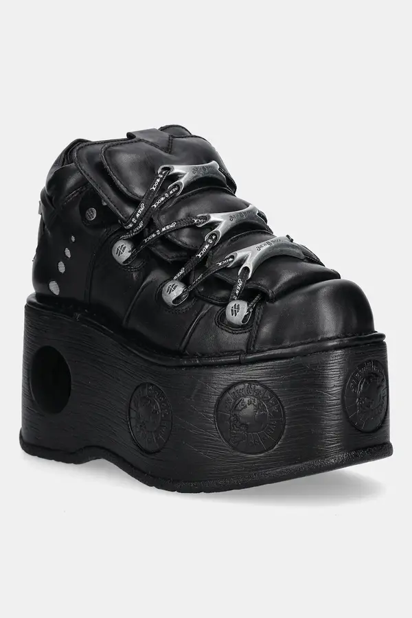 New Rock Usnjene superge New Rock ITALI NEGRO, NOMADA NEGRO, NEPTUNO / SPACE