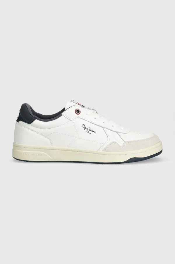 Pepe Jeans Usnjene superge Pepe Jeans PMS00013
