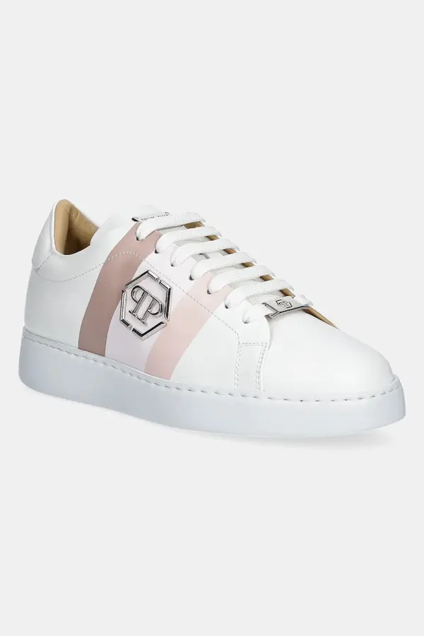 Philipp Plein Usnjene superge Philipp Plein Lo-Top Hexagon