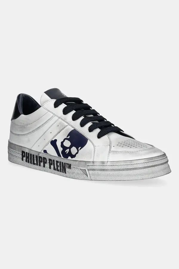 Philipp Plein Usnjene superge Philipp Plein Lo-Top Retrokickz TM