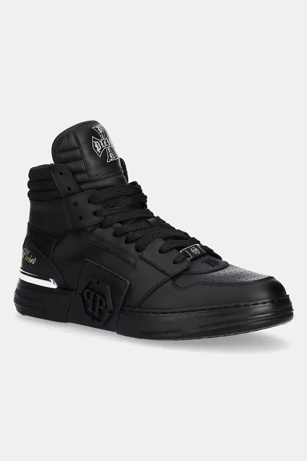 Philipp Plein Usnjene superge Philipp Plein Phantom Kicks High Top