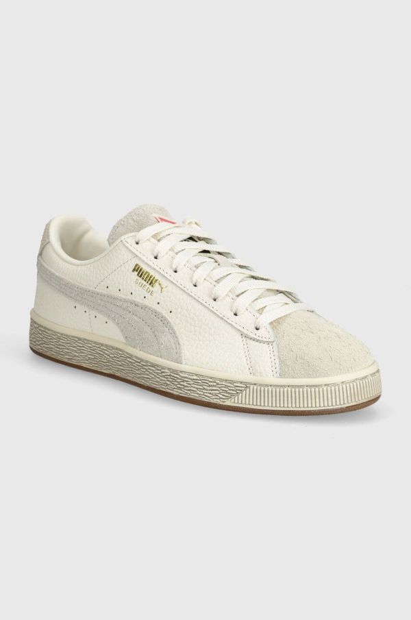 Puma Usnjene superge Puma PUMA X STAPLE bež barva, 396254