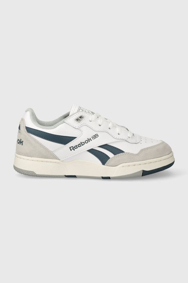 Reebok Usnjene superge Reebok BB 4000 II bela barva