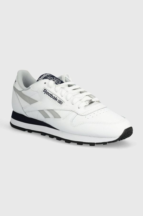 Reebok Classic Usnjene superge Reebok Classic Classic Leather bela barva, 100074356