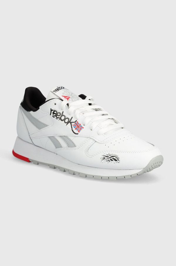 Reebok Classic Usnjene superge Reebok Classic Classic Leather bela barva, 100075003