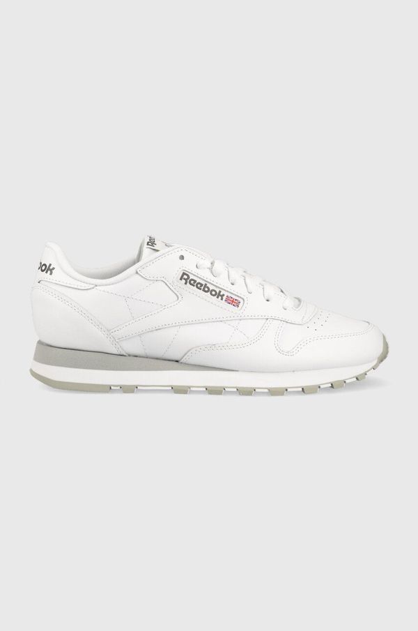 Reebok Classic Usnjene superge Reebok Classic Classic Leather bela barva, GY3558