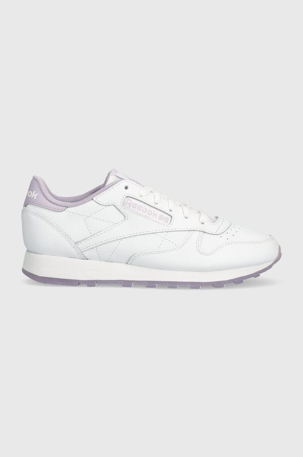 Reebok Classic Usnjene superge Reebok Classic CLASSIC LEATHER bela barva