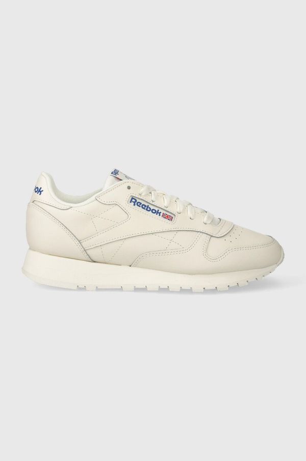 Reebok Classic Usnjene superge Reebok Classic CLASSIC LEATHER bež barva