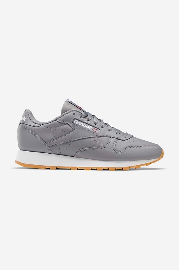 Reebok Classic Usnjene superge Reebok Classic Classic Leather siva barva, GY3599