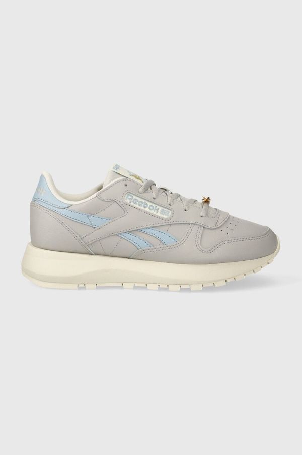 Reebok Classic Usnjene superge Reebok Classic CLASSIC LEATHER siva barva