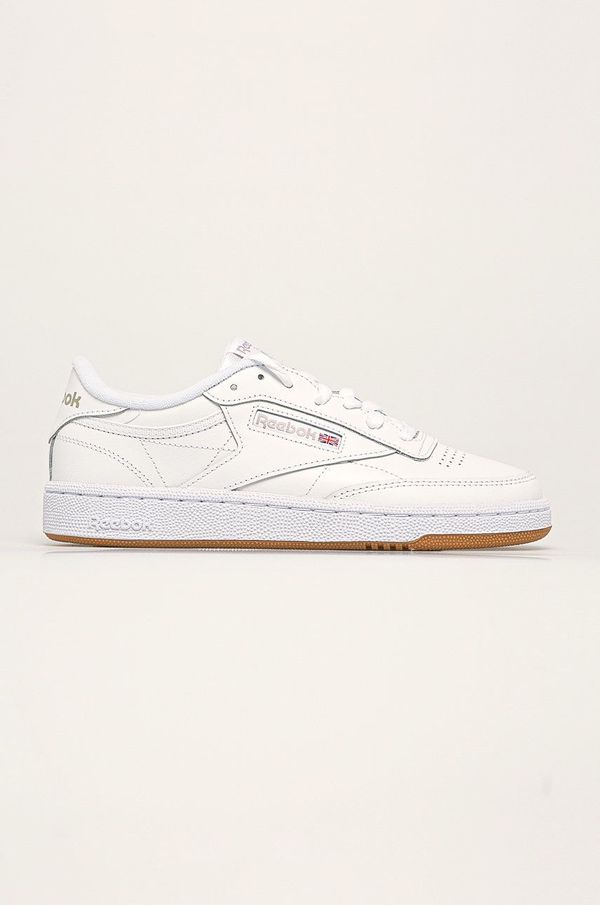 Reebok Classic Usnjene superge Reebok Classic CLUB C 85 bela barva