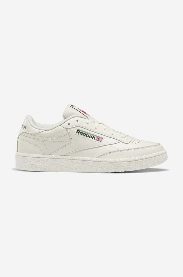 Reebok Classic Usnjene superge Reebok Classic Club C 85 bela barva, HP4320.100024894